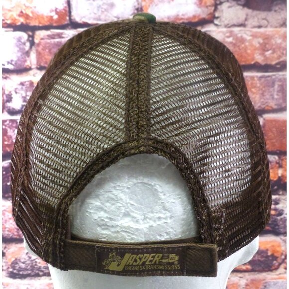 Jasper Engines & Transmissions Camo Trucker Hat Adjustable Mesh Back Mechanics H - Picture 4 of 8